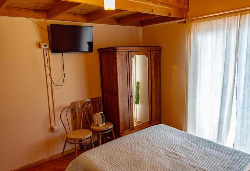Люкс с Террасой, Cabañas Hostel Aquario Papudo