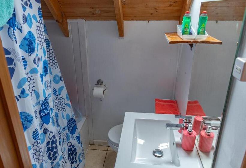 Люкс с Террасой, Cabañas Hostel Aquario Papudo