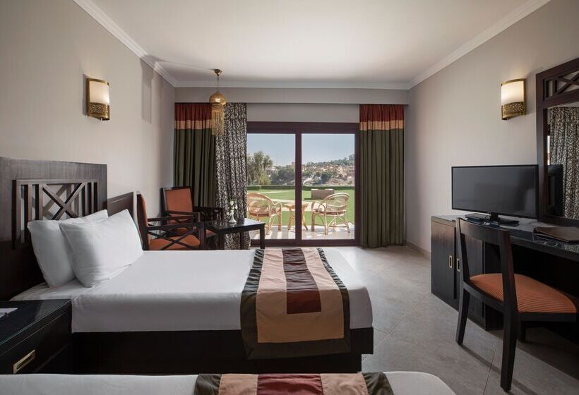 اتاق یک تخته با چشم‌انداز باغ, Pyramisa Island Hotel Aswan
