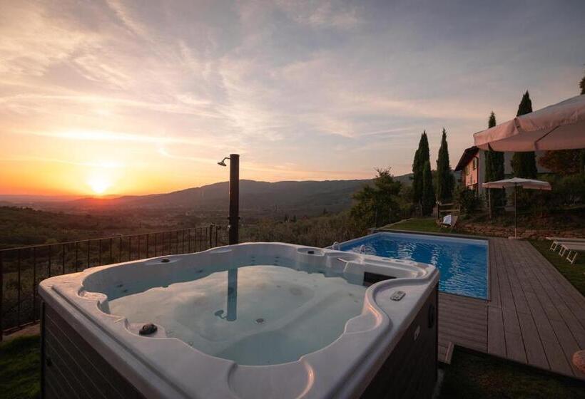 Вилла с 1 спальней и бассейном, Agriturismo Santo Stefano