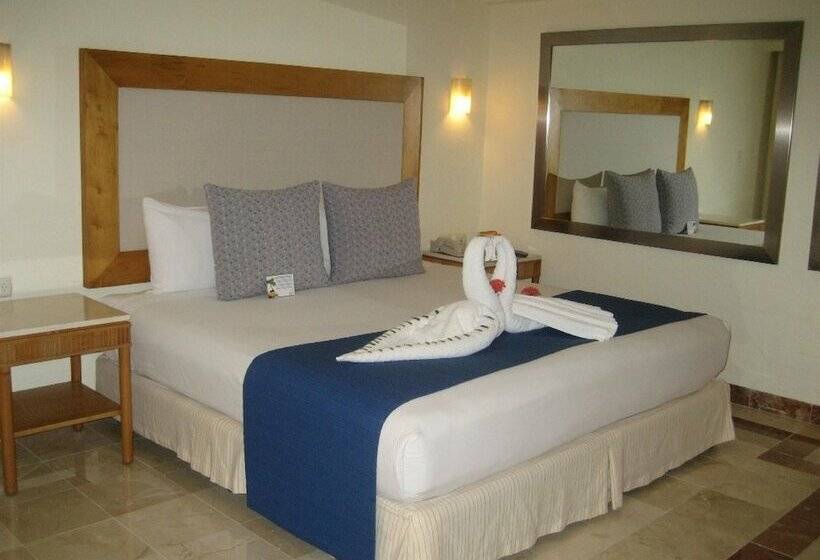 غرفة ديلوكس مطلّة علي البحر, Grand Park Royal Cozumel All Inclusive