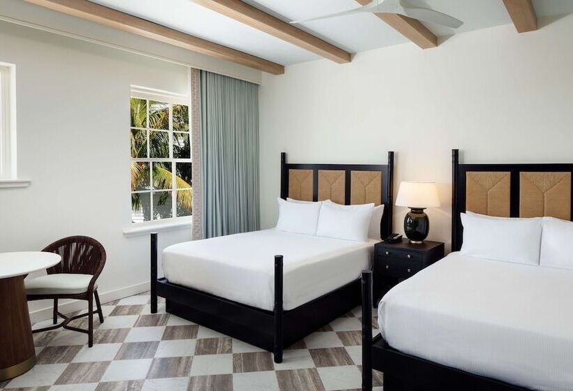Standard-huone 2 Parivuodetta, Casa Marina Key West, Curio Collection by Hilton