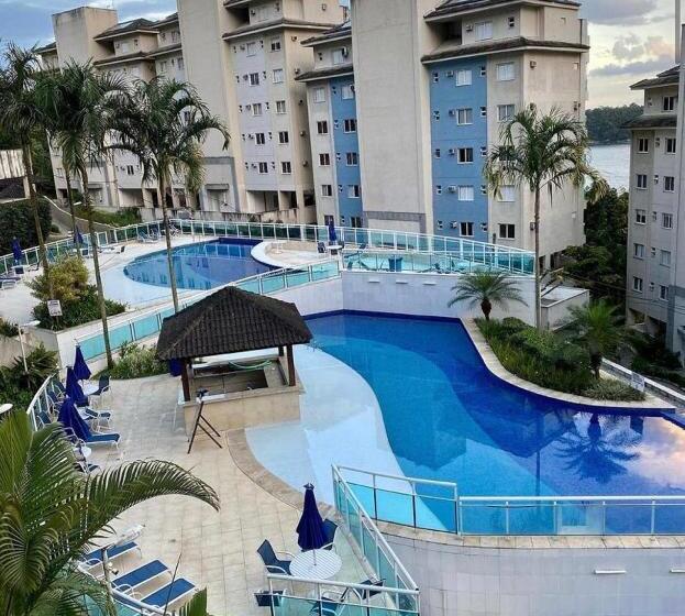 Апартаменты 1 Спальня Вид на Море, Porto Real Suites Mangaratiba