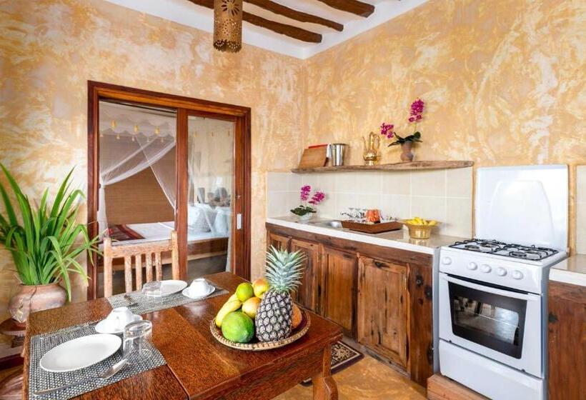 آپارتمان 1 خوابه با تراس, Natural Kendwa Villa
