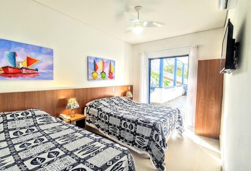اتاق استاندارد سه نفره, Brisa Do Mar Barê Praia Hotel   Praia De Barequeçaba