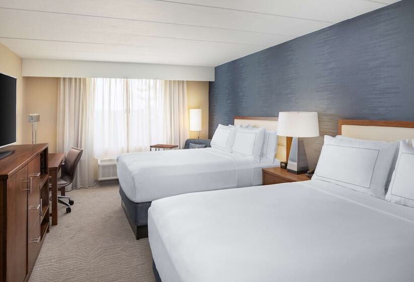 스탠다드 룸 더블 침대 2개, Doubletree By Hilton Ann Arbor North