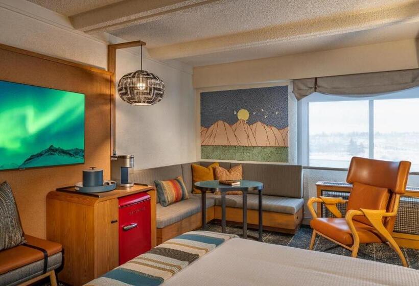 장애인을 위한 킹사이즈 침대 스탠다드 룸, The Wildbirch Hotel - JdV by Hyatt