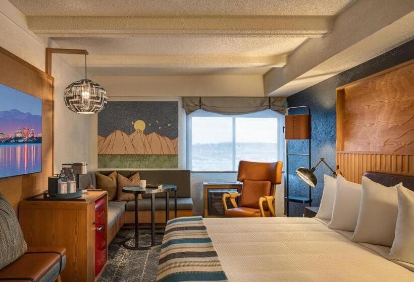 适合残疾人士使用的带超级大床的标准间, The Wildbirch Hotel - JdV by Hyatt