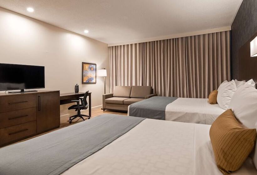 ２ダブルベッドのスタンダードルーム, Best Western Plus Montreal East