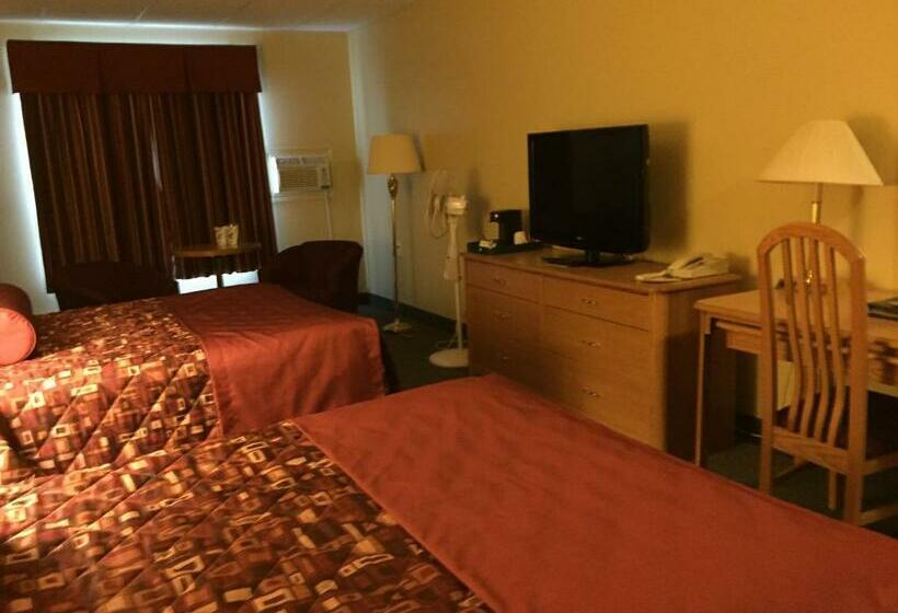 ２ダブルベッドのスタンダードルーム, Shallow Bay Motel & Cabins Conference Centre