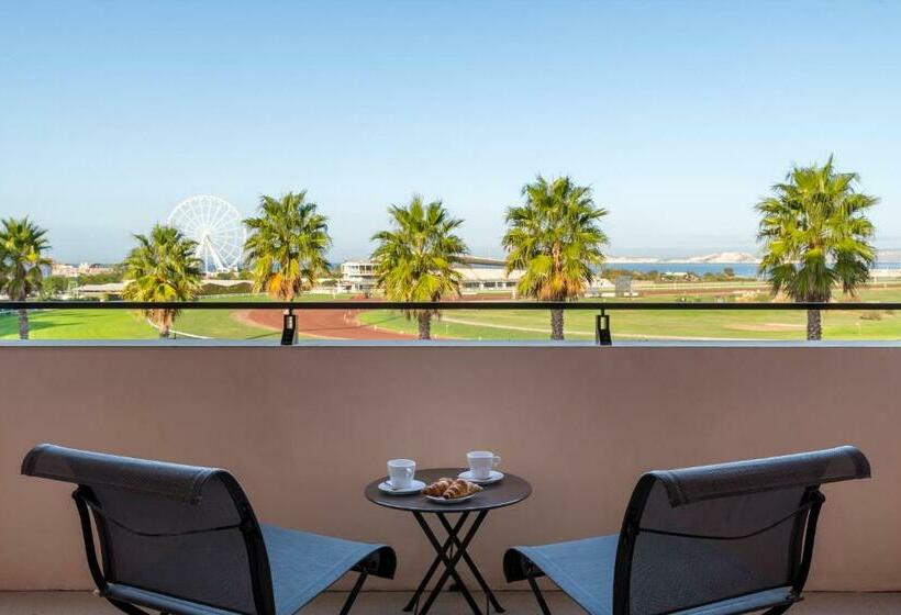 带观景的豪华间, Hôtel Villa Massalia