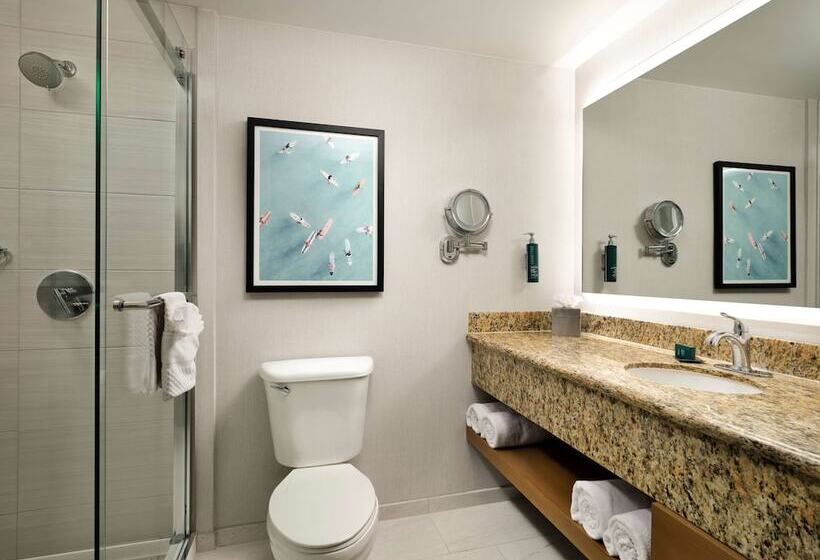 חדר סטנדרט שתי מיטות זוגיות, Doubletree By Hilton Irvine   Spectrum