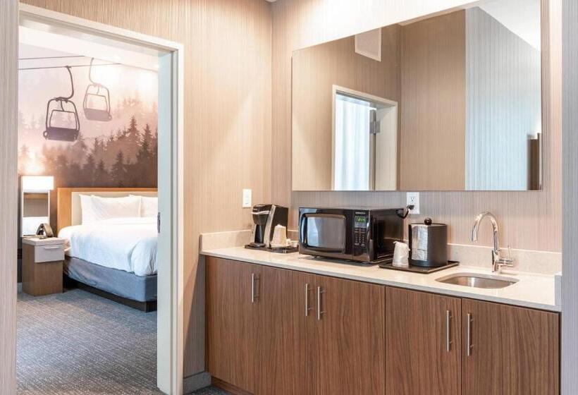 Люкс Кровать Кинг, Courtyard By Marriott Salt Lake City Cottonwood