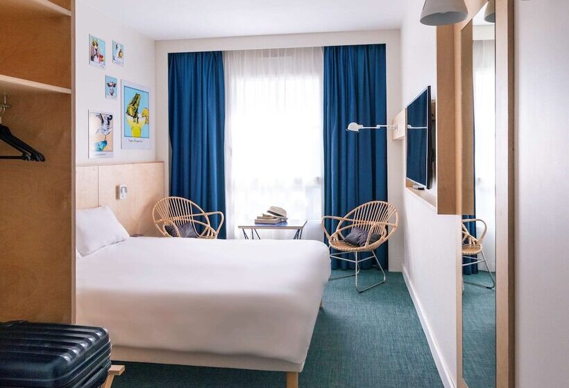 Номер Стандарт Двуспальная Кровать Вид на Море, Ibis Styles Deauville Villers Plage