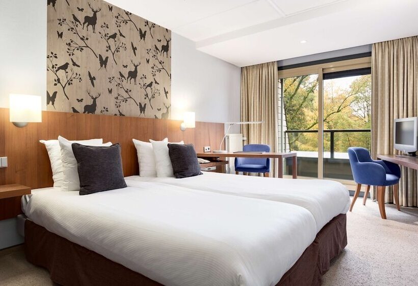 스탠다드 테라스 룸, Fletcher Hotel Restaurant Sparrenhorst Veluwe