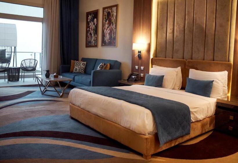 اتاق استاندارد با چشم‌انداز دریا, Tolip Resort El Galala Hills