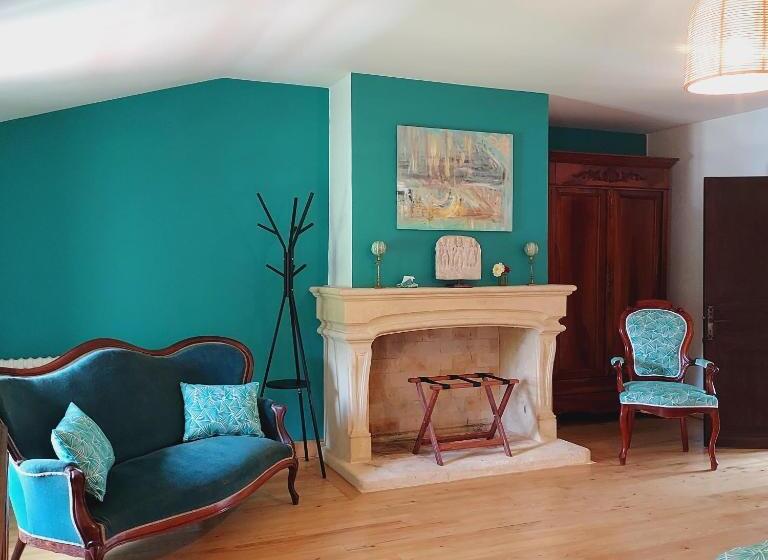 Стандартный Номер Кровать Кинг, Manoir Le Moulinal47   Vue Panoramique