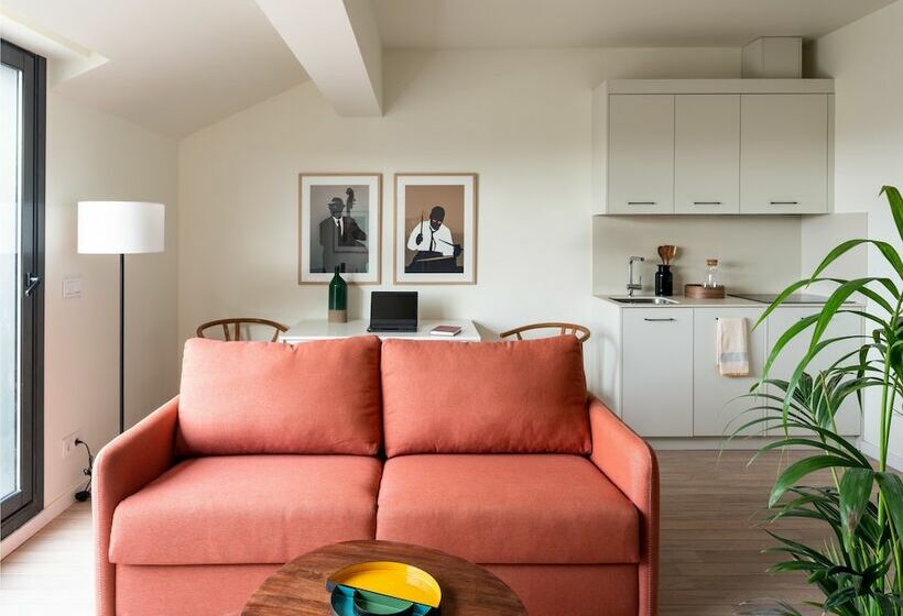 1침실 펜트하우스 아파트, Apartahotel Líbere Vitoria