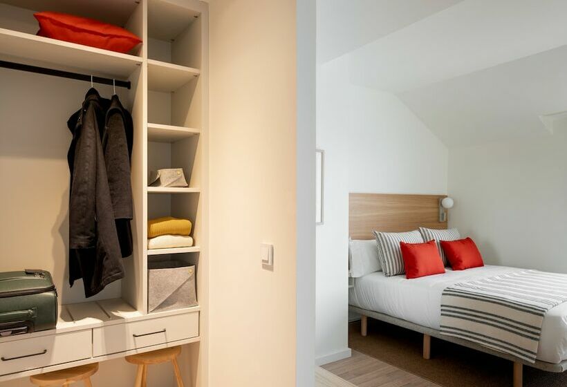 2침실 펜트하우스 아파트, Apartahotel Líbere Vitoria