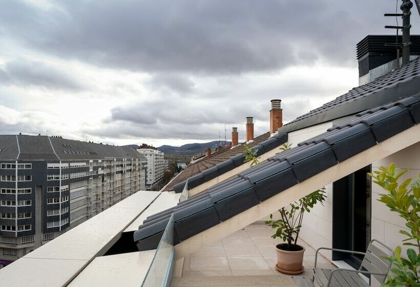 1침실 펜트하우스 아파트, Apartahotel Líbere Vitoria