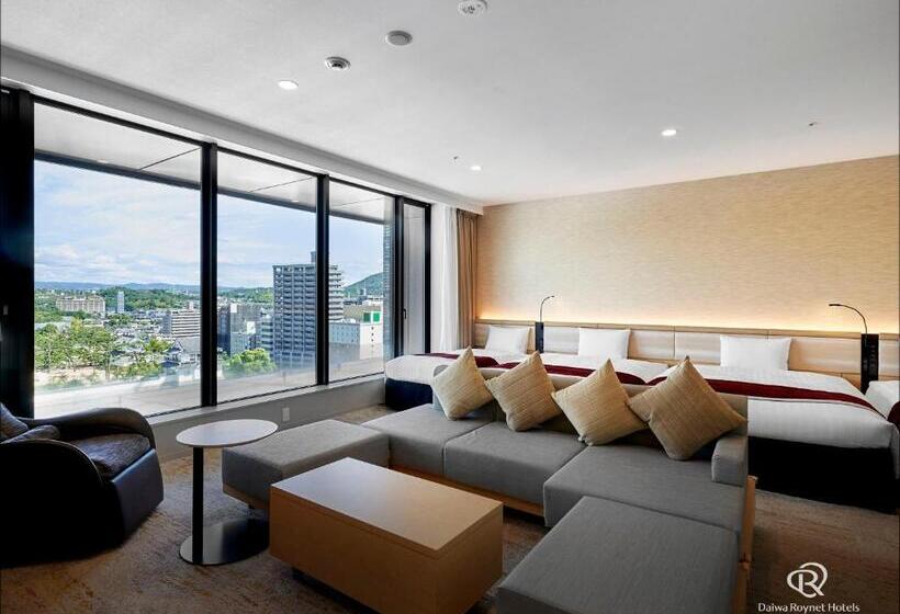 Полулюкс с Видом, Daiwa Roynet Hotel Fukuyama Ekimae