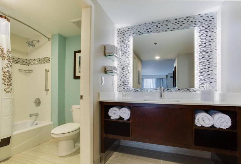 带2个卧室的套房, Residence Inn By Marriott Daytona Beach Oceanfront