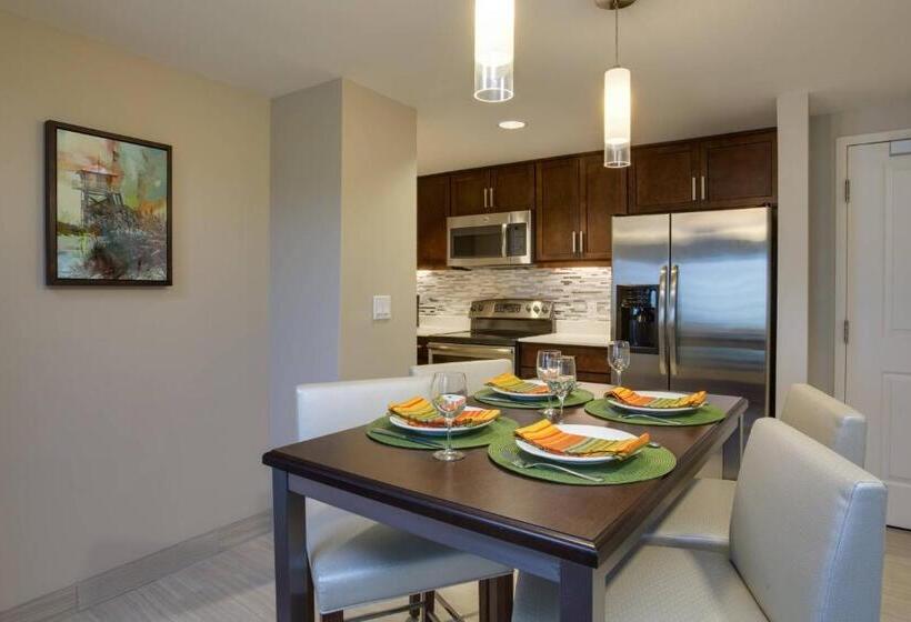 带2个卧室的套房, Residence Inn By Marriott Daytona Beach Oceanfront