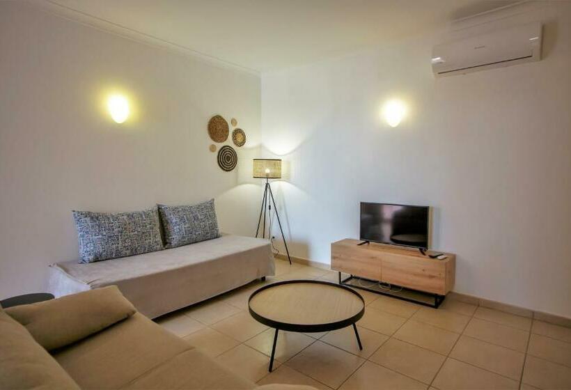 Апартаменты Superior 1 Спальня Вид на Бассейн, Aquamar Albufeira Apart