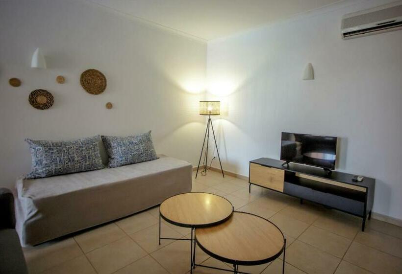 Апартаменты 1 Спальня Вид на Бассейн, Aquamar Albufeira Apart