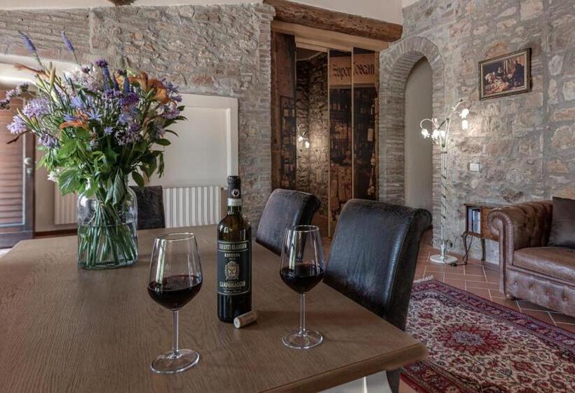带3个卧室的公寓, Villa Campomaggio Resort & Spa