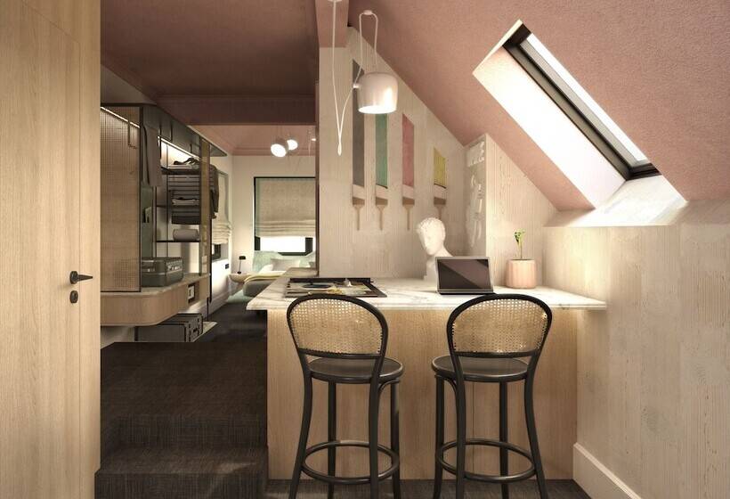 ペントハウスルーム, Oborishte 63,the Art Boutique Hotel By Sandglass