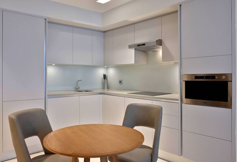 带城市景观的套间, Residence Inn By Marriott Al Jaddaf