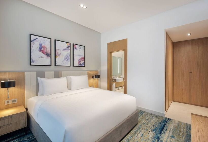 带城市景观的套间, Residence Inn By Marriott Al Jaddaf