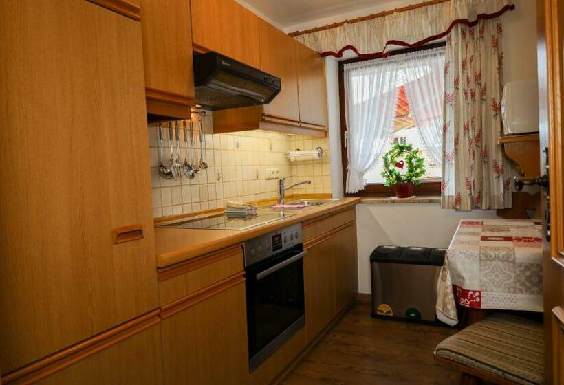 Апартаменты 1 Спальня с Террасой, Haus Kehlsteinblick Hettegger