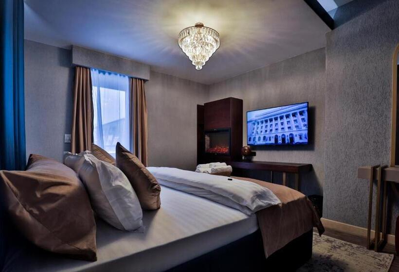 스탠다드 룸 더블 침대, Elexus Apartments Poiana Brasov