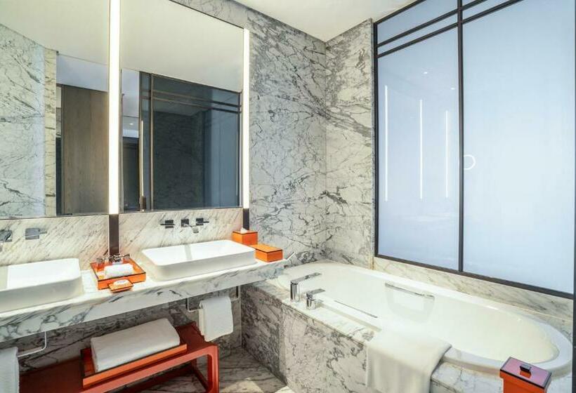 도시전망 디럭스룸 킹침대, Sofitel Hangzhou Yingguan