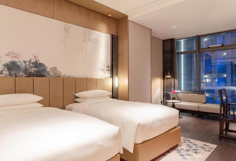 디럭스 룸 도시 전망, Sofitel Hangzhou Yingguan