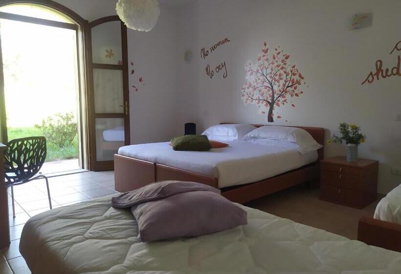Четырехместный Номер Стандарт Вид на Сад, Marrubiu Resort Note Di Stelle