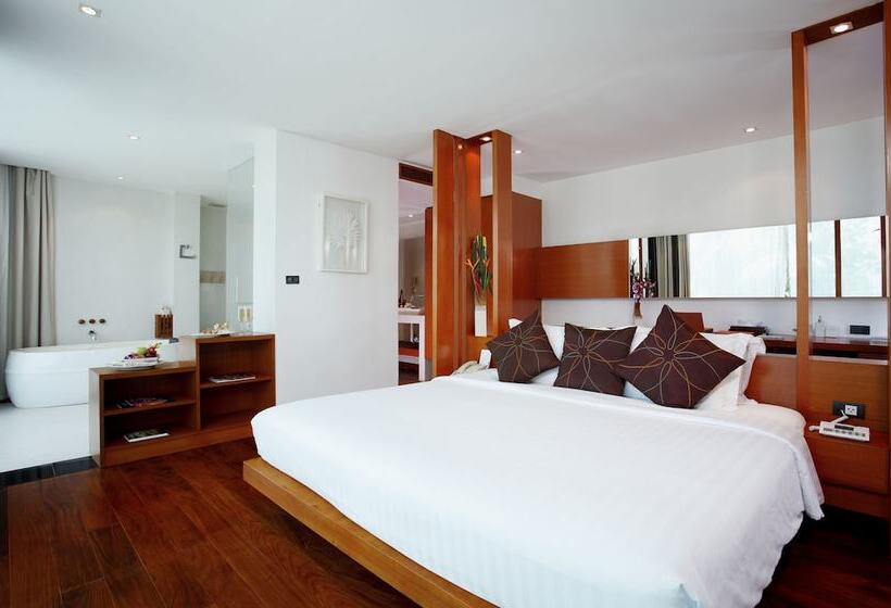 바다 전망 스위트, La Flora Resort Patong