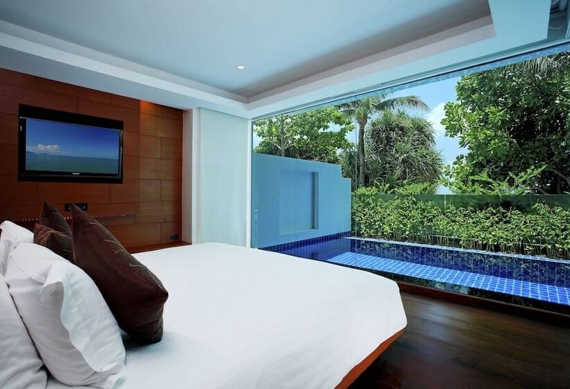 빌라 1 베드룸 - 수영장, La Flora Resort Patong