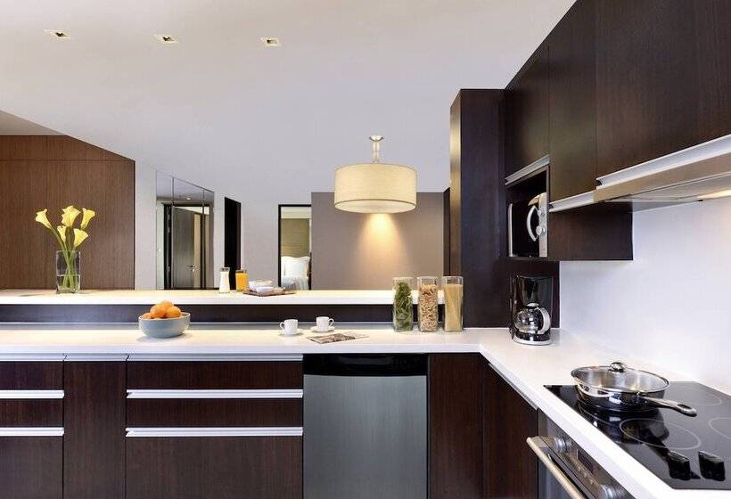 デラックススイート２ベッドルーム, Sathorn Vista Bangkok  Marriott Executive Apartments