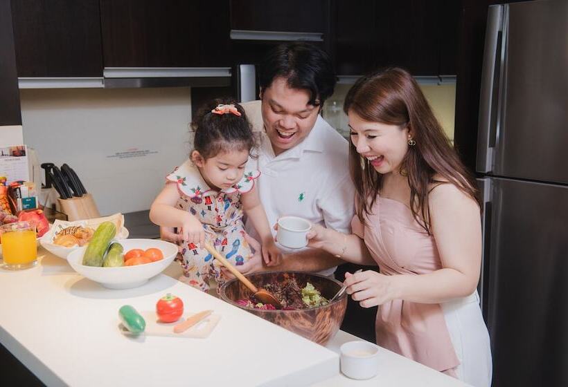 ３ベッドルームスイート, Sathorn Vista Bangkok  Marriott Executive Apartments