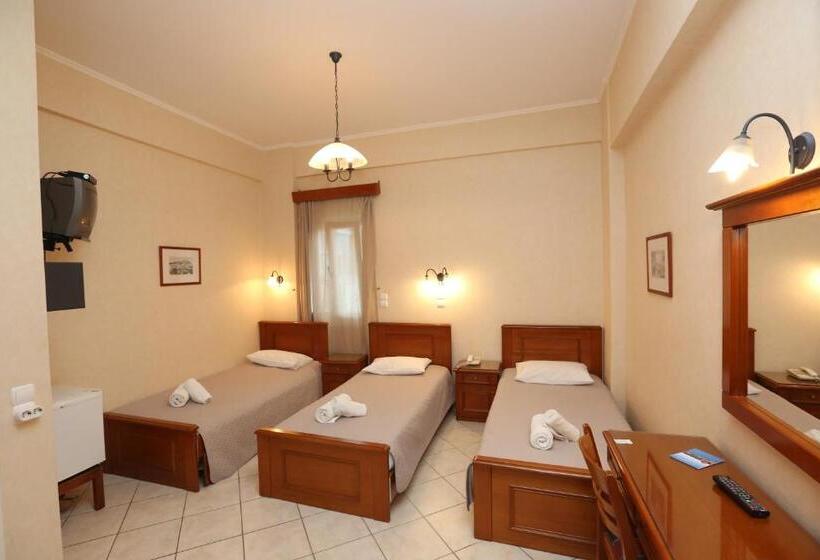 经济型三人房间, Aigli Hotel Syros