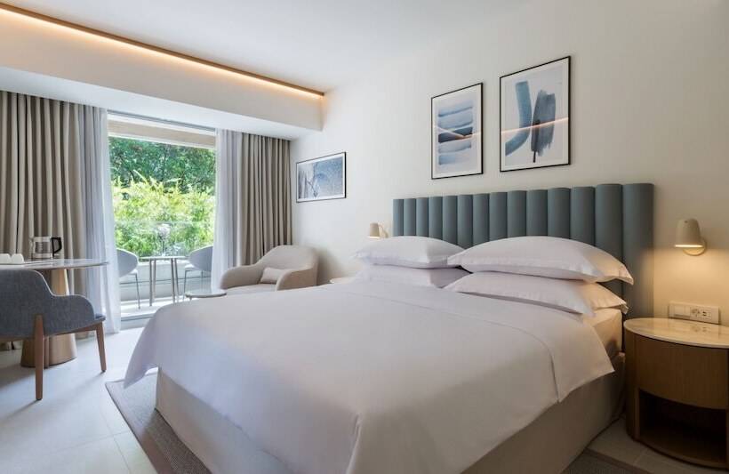 수피리어 룸 측면 바다 전망, Bluesun Hotel Soline