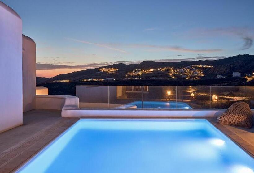 Вилла 3 Спальни с Бассейном, Arte & Mare Elia Luxury Suites And Villas