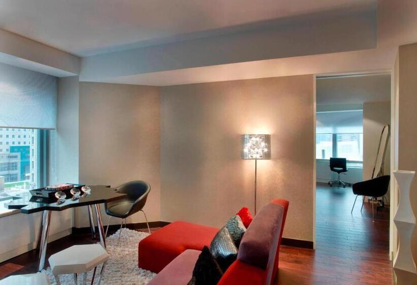 디럭스 스위트 킹 침대, The Washington By Luxurban