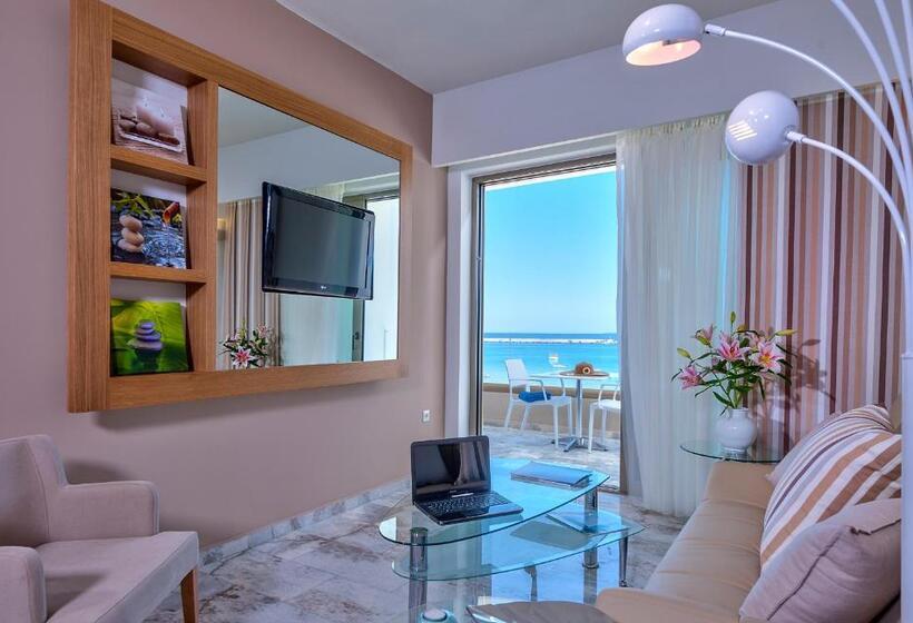 Апартаменты 1 Спальня Вид на Море, Ilios Beach Hotel Apartments Adults Only
