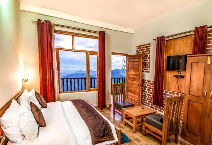 스탠다드 룸 산 전망, La Riqueza Kanatal   Mountain View Rooms   Welcome New Year With Fresh Snowfall