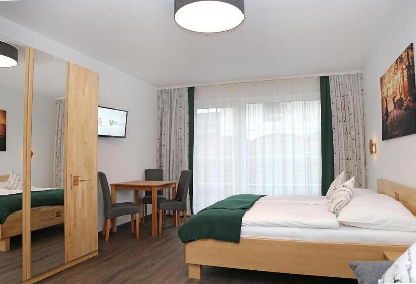 Апартаменты 1 Спальня с Балконом, Apartments Schmiedgut