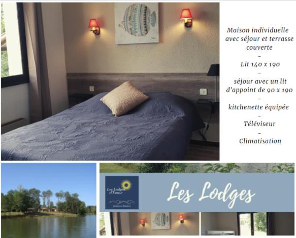 Семейное Бунгало, Hôtel Les Lodges D Eauze